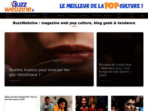 BuzzWebzine.fr (@buzzwebzine) • Instagram photos and videos.